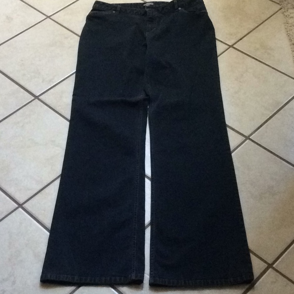 Classic dark wash jeans